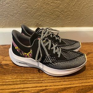Nike Zoom Floral Checkerboard Running Shoes